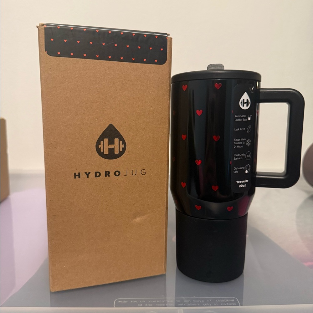 HydroJug 20oz Traveler - Queen of Hearts